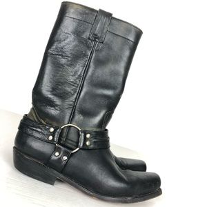 McAllen // sz 6.5 womens leather harness boot